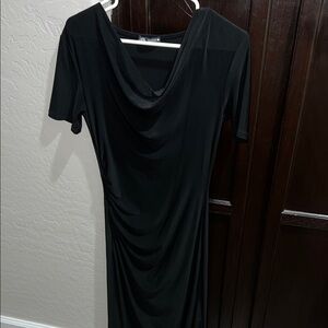 Black midi zara dress